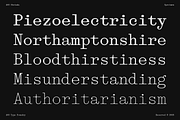 403 Obrinda - Serif Mono, a Serif Font by 403 Type Foundry (Thumbnail 6 of 15)