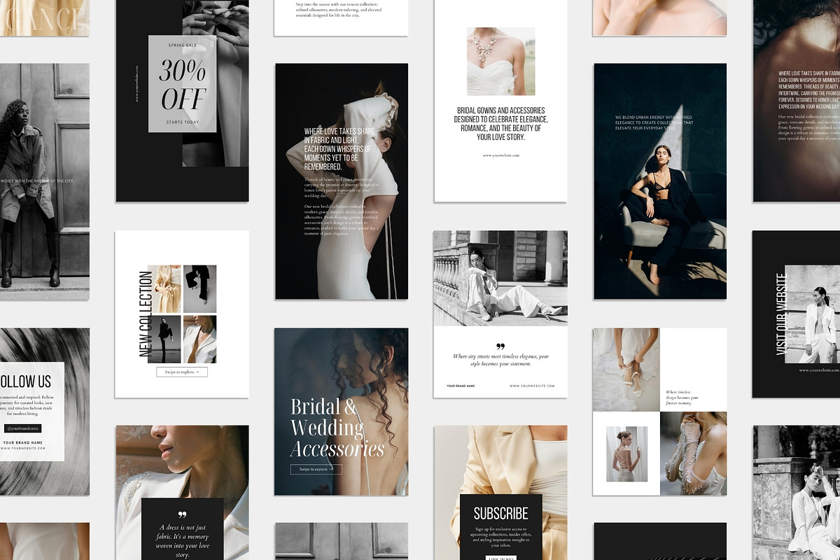 Social Media Kit Canva | Photography, a Social Media Template by DESIGN BY nube (Photo 3 of 10)