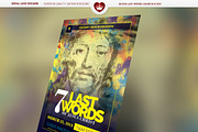 Seven Last Words Church Flyer, a Flyer Template by Royallove (Thumbnail 2 of 3)