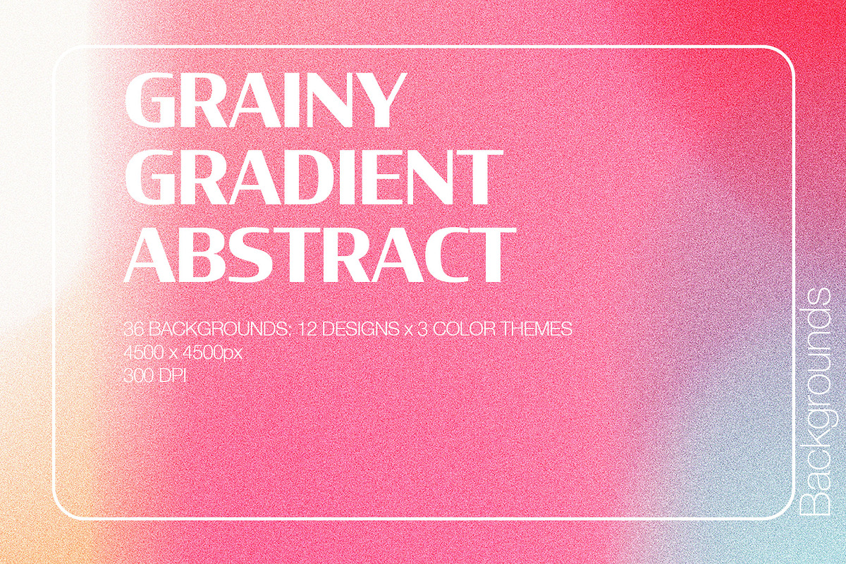 Grainy Gradient Mood Backgrounds, a Background Graphic by studio MoShie (Photo 1 of 9)
