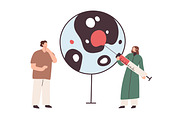 Scientists conduct research concept, a Healthcare Illustration by Good Studio (Thumbnail 9 of 10)