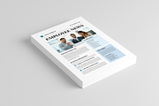 Company Employee Newsletter, a Flyer Template by Leaflove (Thumbnail 2 of 5)