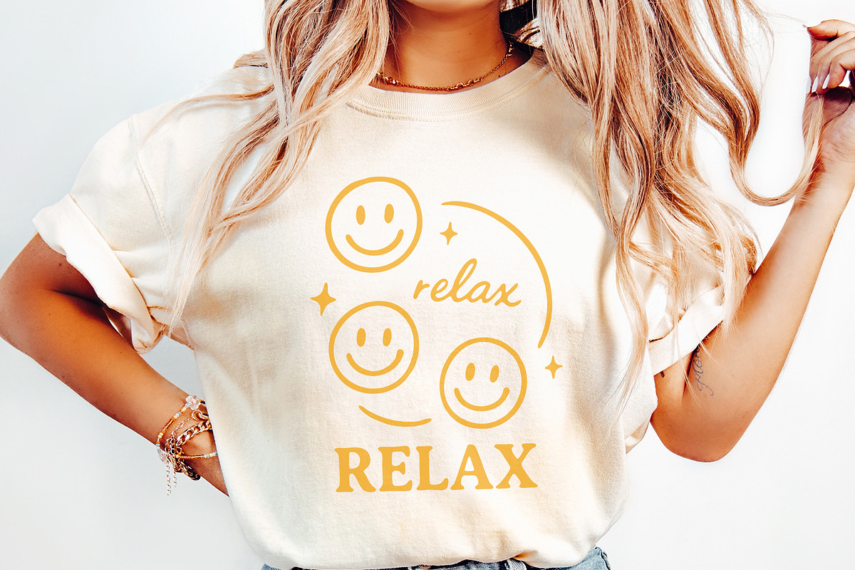 Relax PNG, Smiley Face Digital, an Illustration by SharpMarketplace (Photo 2 of 9)