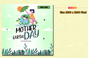 Poster Mother Earth Day, a Social Media Template by Eka Design (Thumbnail 3 of 4)
