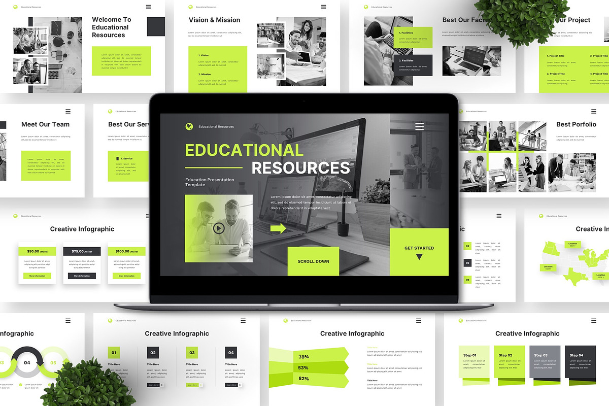 Educational Resources - Education, a Presentation Template by Deepslide Studio (Photo 4 of 6)