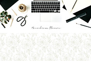 Monochromatic flowers, a Pattern Graphic by fashionaddict (Thumbnail 2 of 6)
