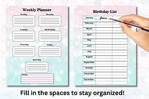 2024 Planner Journal Organizer