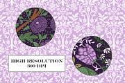 William Morris Floral Pattern Purple, a Pattern Graphic by RachelStudio (Thumbnail 7 of 10)