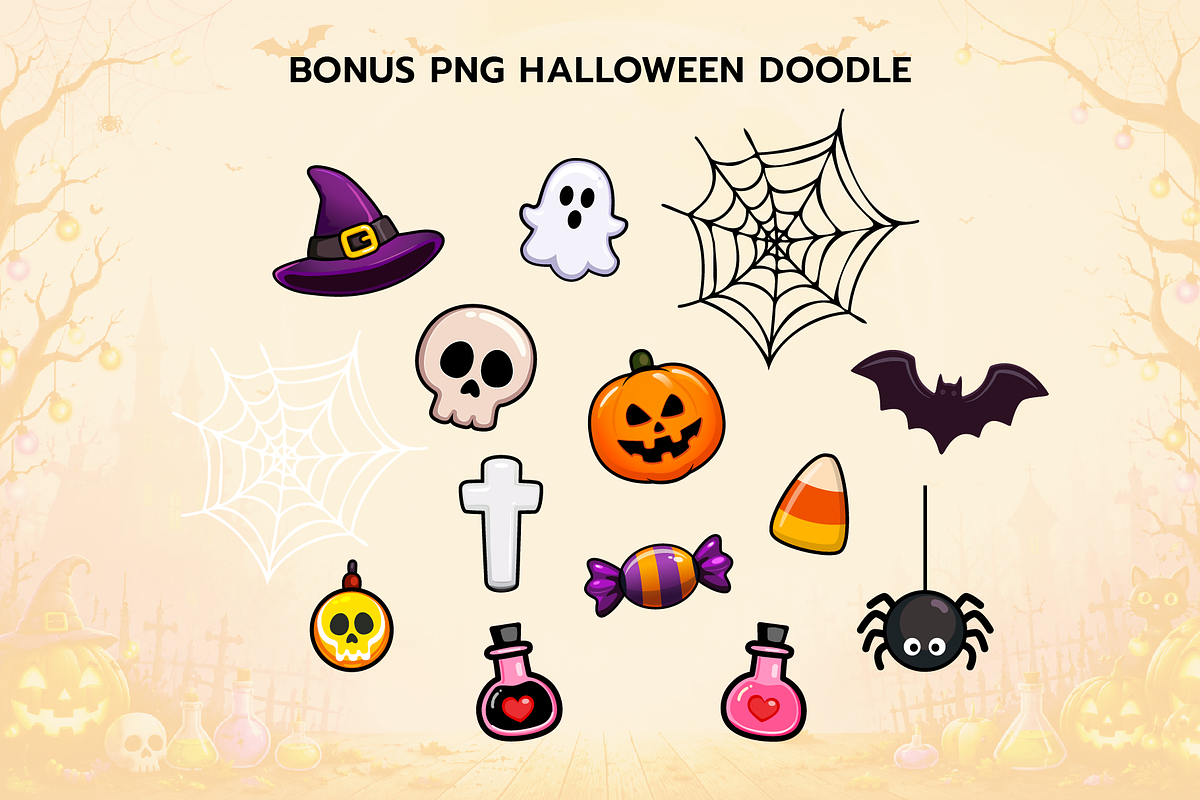 Halloween Parade - Color SVG Font, a Symbol Font by BBtypeStudios (Photo 10 of 10)