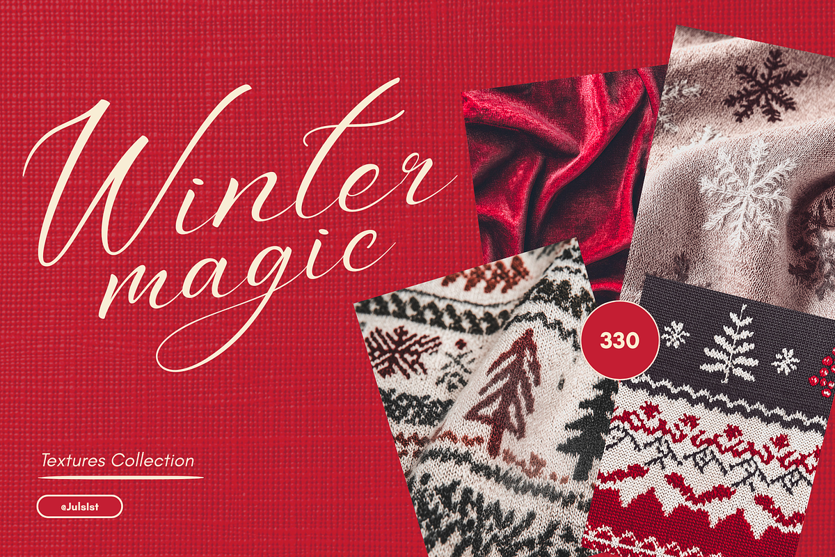 Winter Magic Textures Collection, a Background Graphic by JulsIst (Photo 1 of 11)