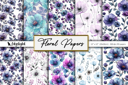 Floral Printable Backgrounds