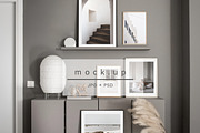 Frame mockup, gallery wall mockup, a Product Mockup by VISTYLE STUDIO (Thumbnail 1 of 2)