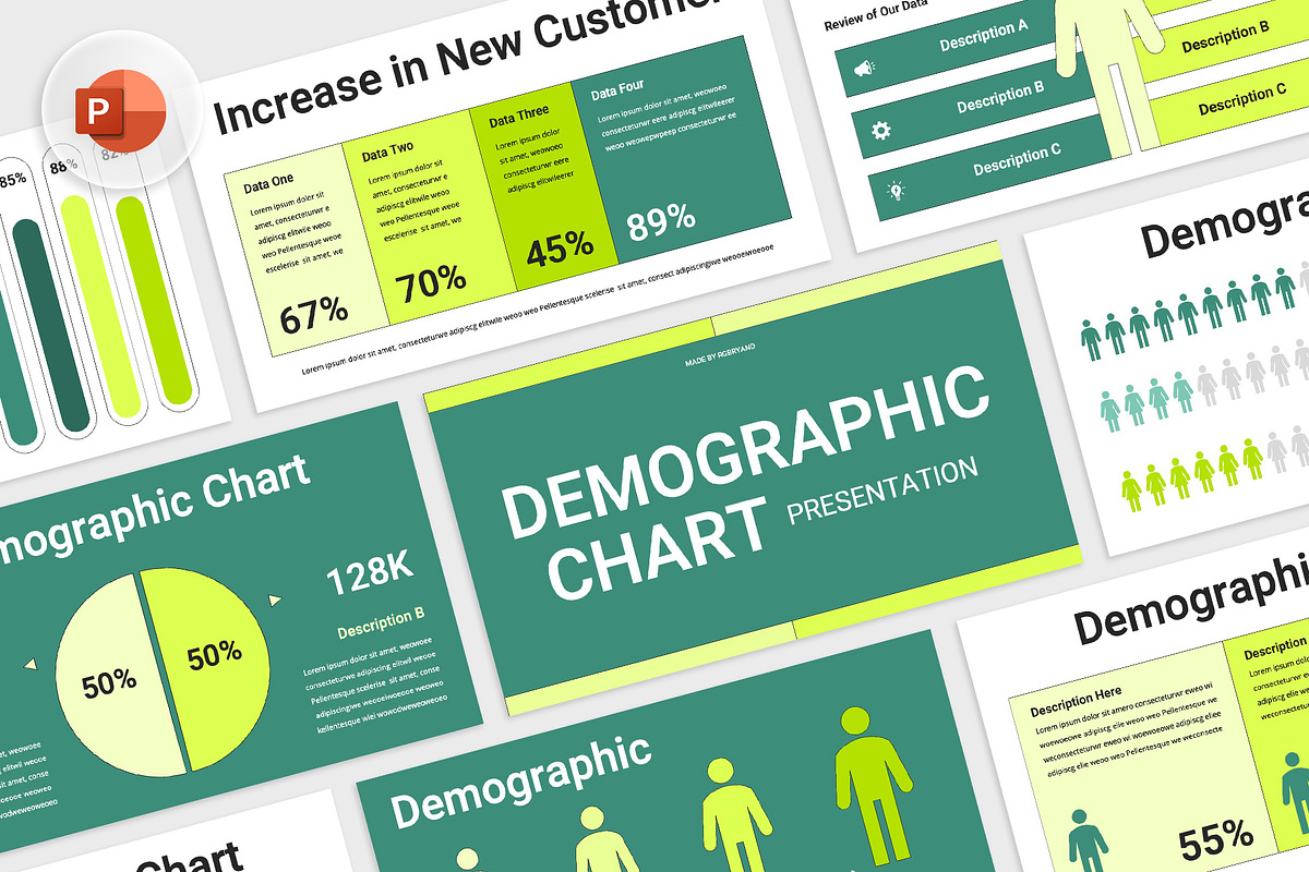 Demographic Chart Powerpoint