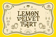 Mooncrest, a Serif Font by maghrib (Thumbnail 3 of 11)