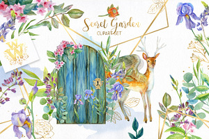 Secret Garden Clipart