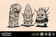 Crescent Charms - Stippling Brushes, a Brush Add-On by G.A.R.M. Company (Thumbnail 6 of 8)