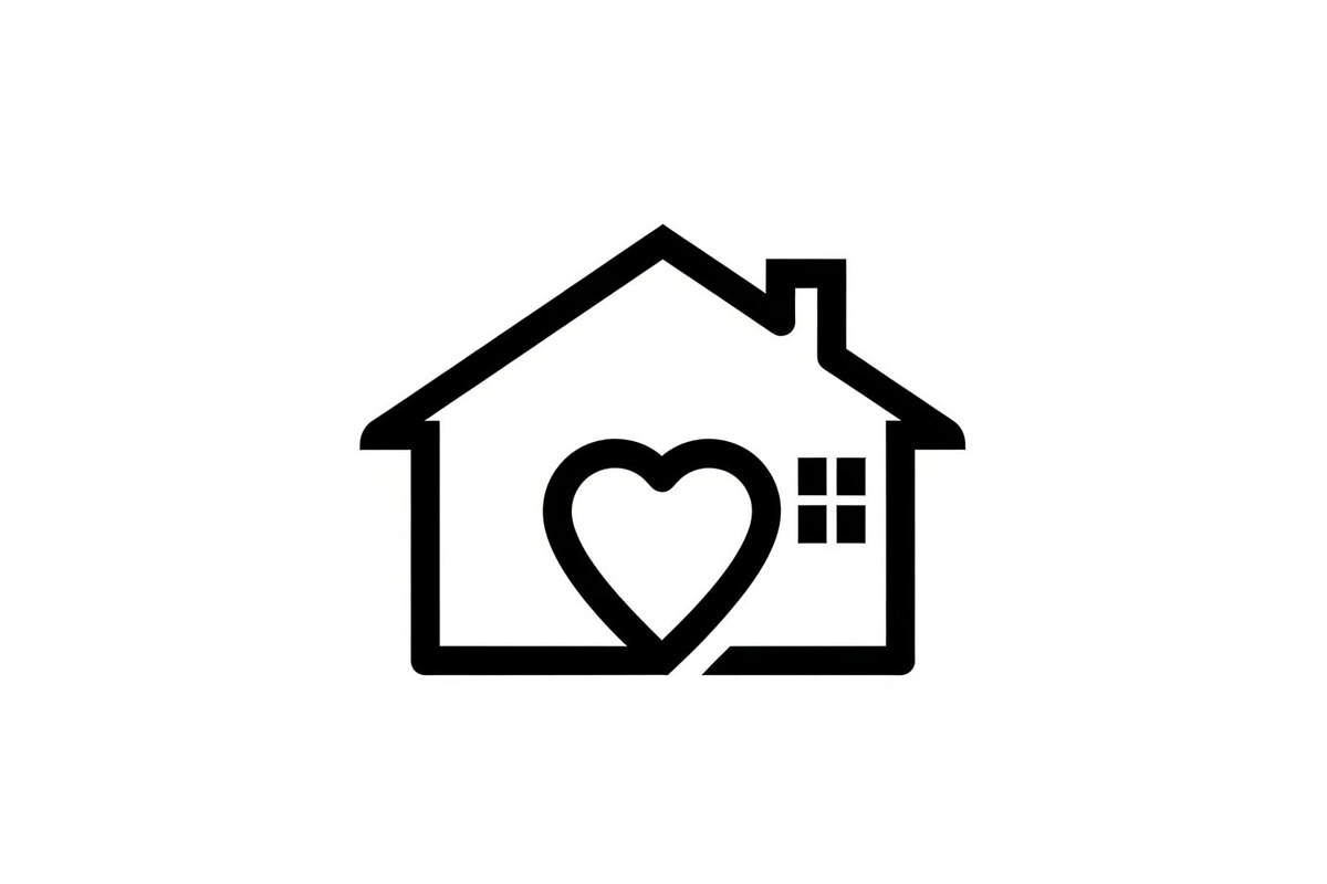 50 Home Love Heart House Icon Set Bu, an Illustration by Gaye Art (Photo 26 of 51)