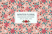 Christmas Clipart Pattern Bundle, a Background Graphic by Cozy pattern shop (Thumbnail 22 of 23)
