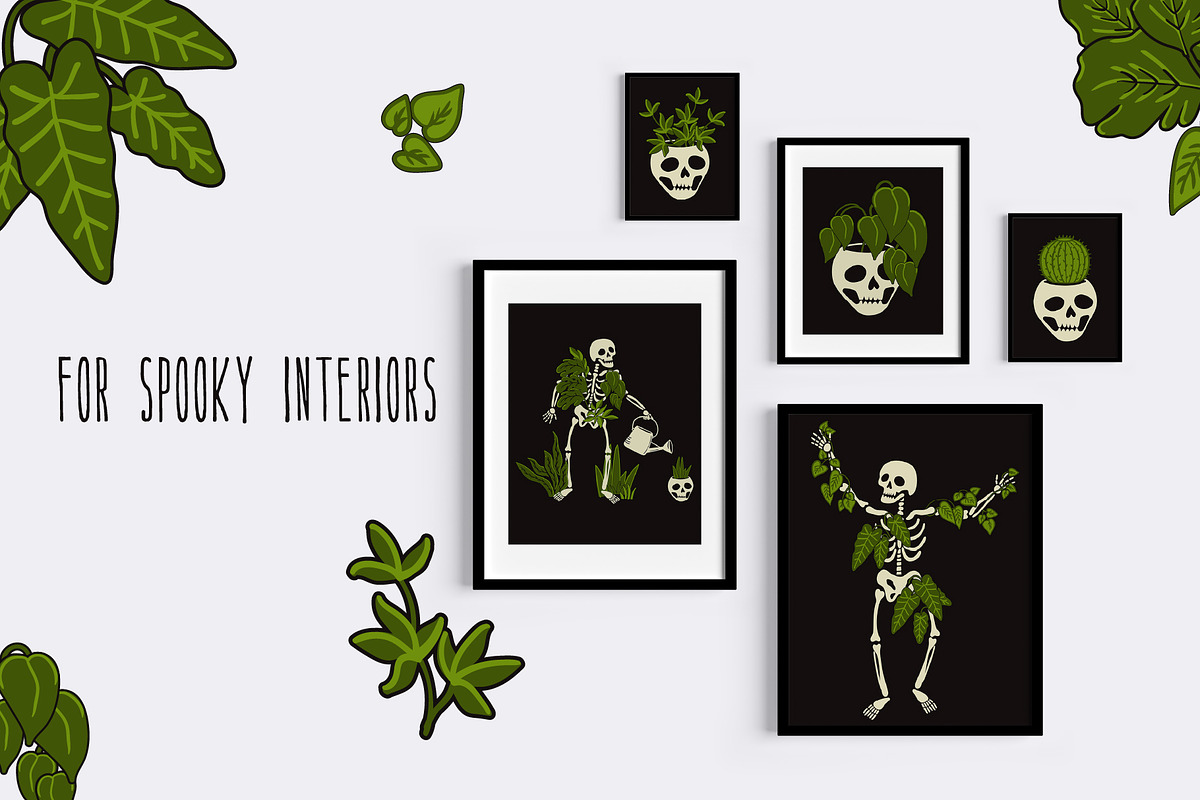 Spooky Garden Collection, a Pattern Graphic by Zim Varezhkin (Photo 8 of 8)