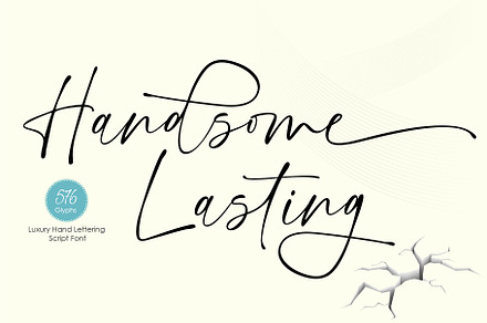 Handsome Lasting Script