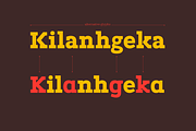 Marek Slab / A slab serif font f., a Slab Serif Font by Rosario Nocera (Thumbnail 9 of 9)