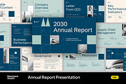 Navy Annual Report Google Slide, a Presentation Template by Neermana (Thumbnail 1 of 4)
