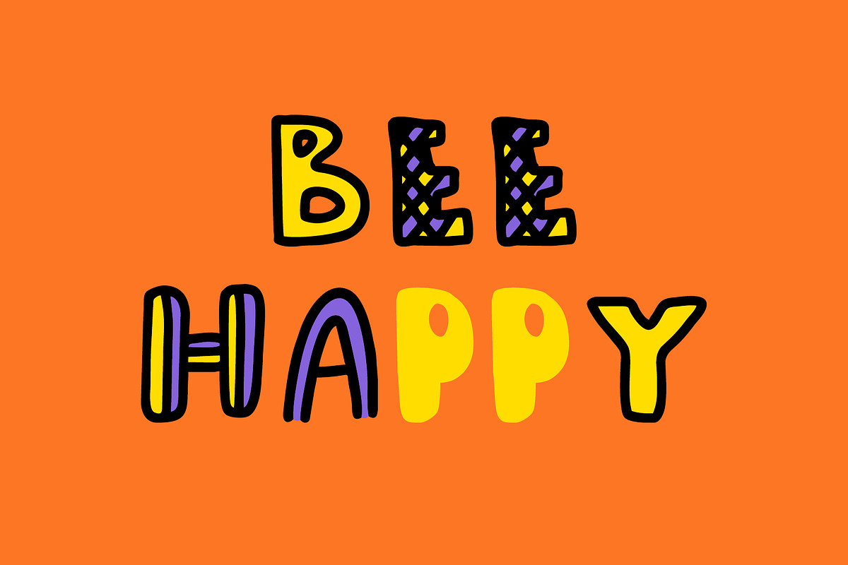 Little Bee Color Font, a Font by Malena (Photo 6 of 10)