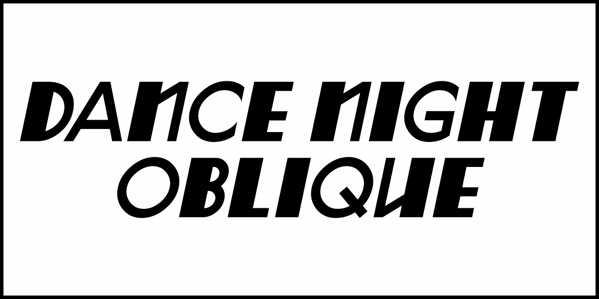 Dance Night JNL, a Font by Jeff Levine Fonts (Photo 4 of 5)