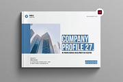 Company Profile Template Landscape, a Brochure Template by Work-Envance (Thumbnail 1 of 7)