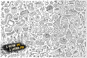 Holidays Objects & Elements Set, an Object Graphic by BALABOLKA (Thumbnail 3 of 4)