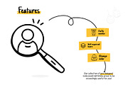 Hand Drawn Bank Icons, an Outline Icon by Brickclay (Thumbnail 7 of 8)