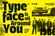 UT Bagh Display - A Movie Font, a Sans Serif Font by Universitype (Thumbnail 11 of 12)