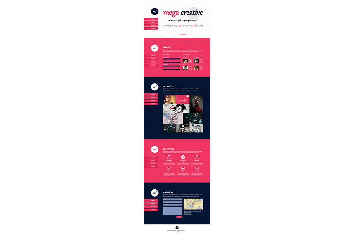 MC - Minimal PSD Theme, a Websites & App Template by Metrothemes (Photo 2 of 3)