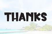 Tropical Island | Script Font, a Script Font by Scratchones (Thumbnail 8 of 8)