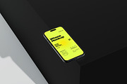 Stylish iPhone Mockup, an iPhone Mockup by Momogi (Thumbnail 2 of 6)