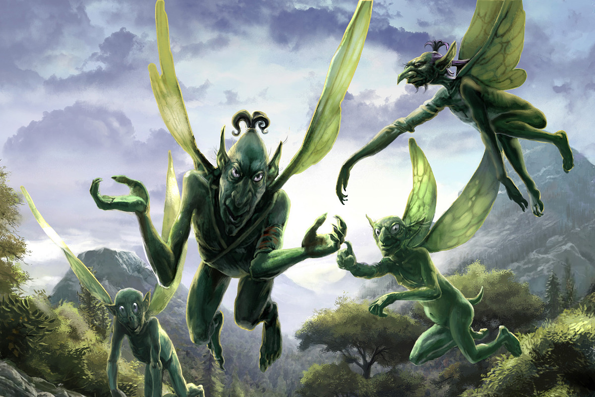 Goblins, an Illustration by Clonefront