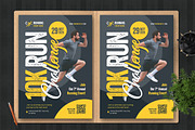 Running Challenge Flyer Template, a Flyer Template by Boostock (Thumbnail 6 of 11)