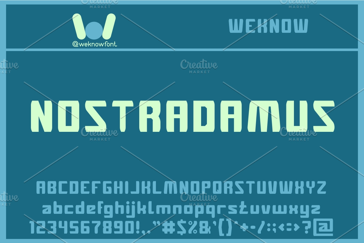 Stereo System font, a Font by weknow (Photo 5 of 5)