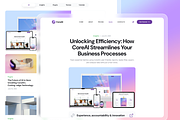 CoreAI: SaaS Framer Template | -75%, a Landing Page Template by Saidmakhmud (Thumbnail 6 of 6)