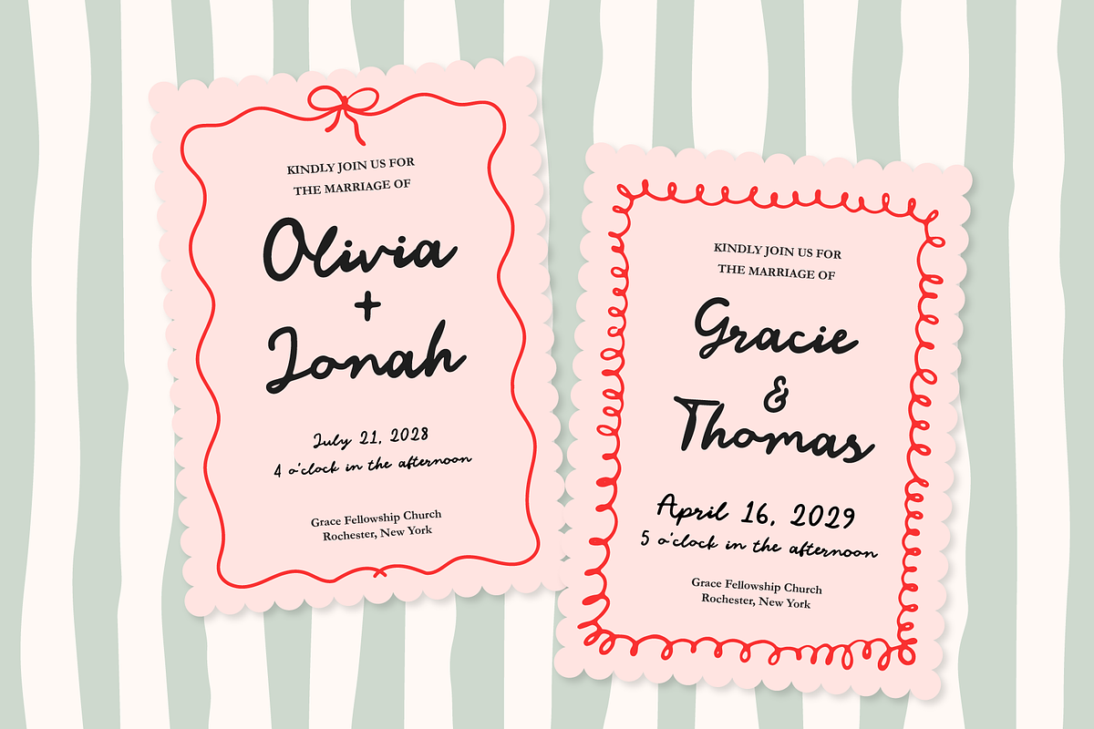 Cheerful Girls Retro Vibes Script, a Script Font by Kaya Fonts (Photo 17 of 42)