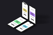 iPhone 14 Pro Max & S22 Ultra Mockup, an iPhone Mockup by Modern Studio (Thumbnail 15 of 20)