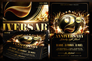 Anniversary Flyer Template, a Flyer Template by InTheSky15 (Thumbnail 4 of 4)