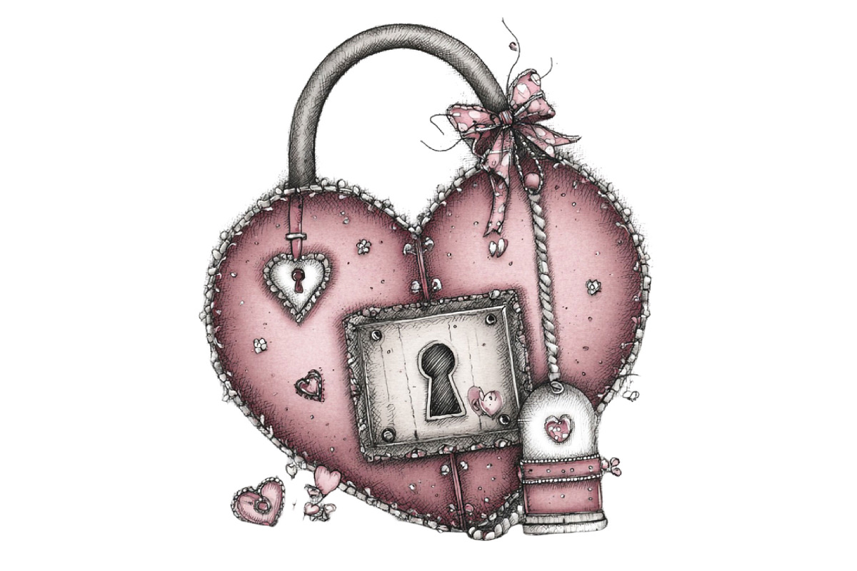 Moody Valentine Clipart, an Illustration by Designking (Photo 4 of 4)