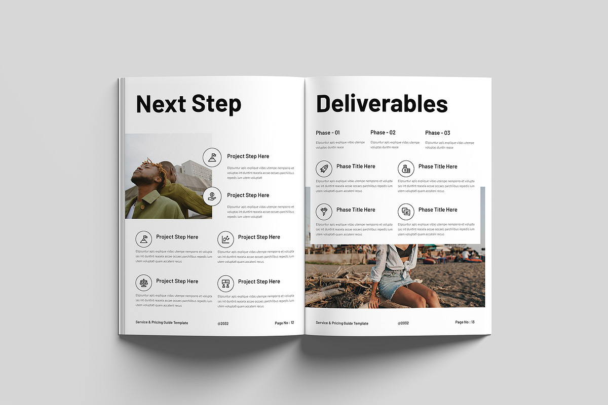 Services & Pricing Guide Template, a Magazine Template by GoldenGrid Studio (Photo 8 of 15)