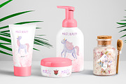 Watercolor magic unicorn clipart PNG, an Animal Illustration by SleptArt (Thumbnail 4 of 5)