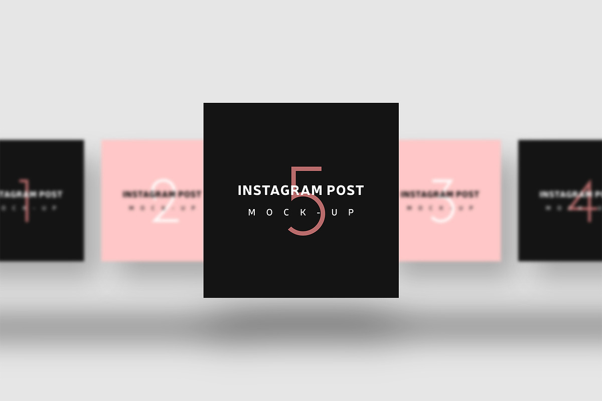 Instagram Post Mockups, a Product Mockup by Cooledition (Photo 5 of 16)