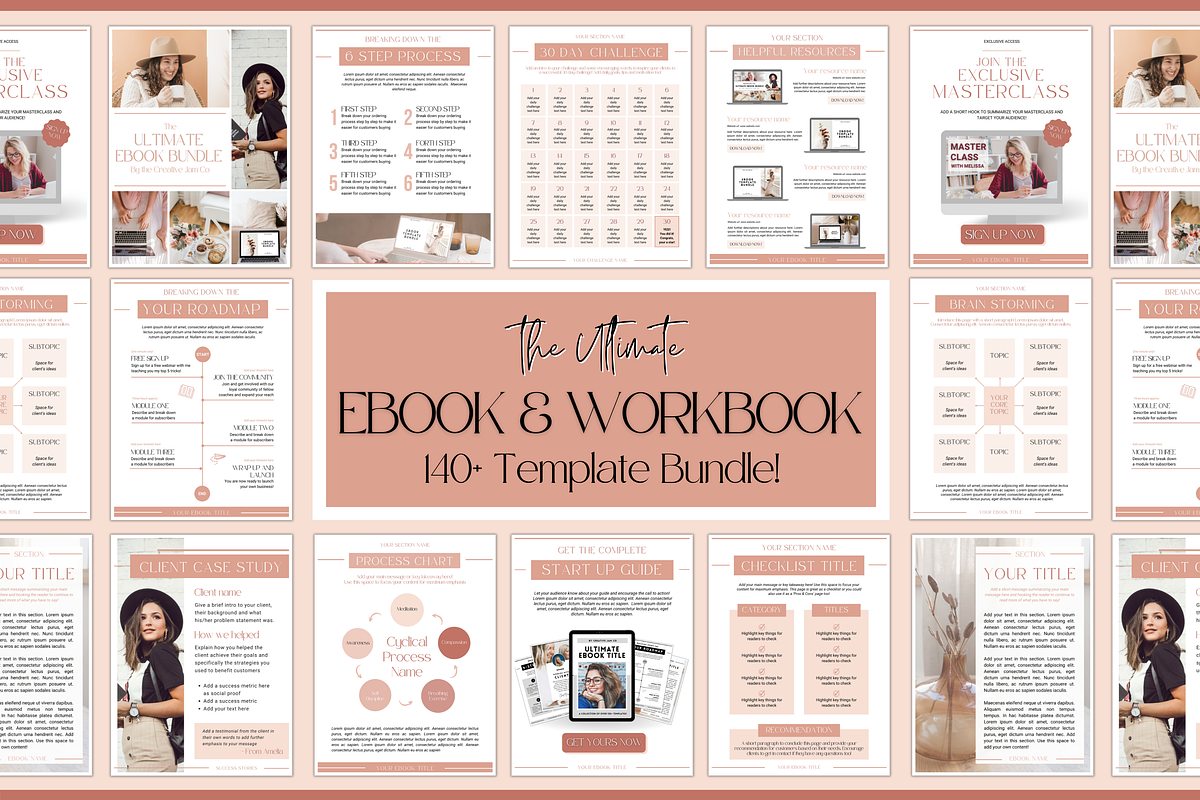 The ULTIMATE eBook Template Bundle, a Marketing Template by Templatables (Photo 11 of 11)