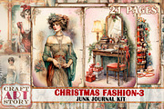 Christmas Fashion-3, a Person Illustration by CraftArtStory (Thumbnail 1 of 7)