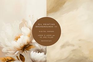 Floral Oil Backgrounds I