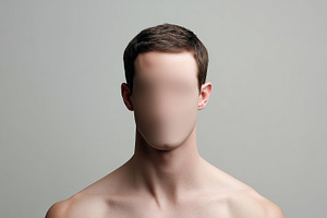 Minimalist conceptual portrait of, a Person Photo by MistyDay